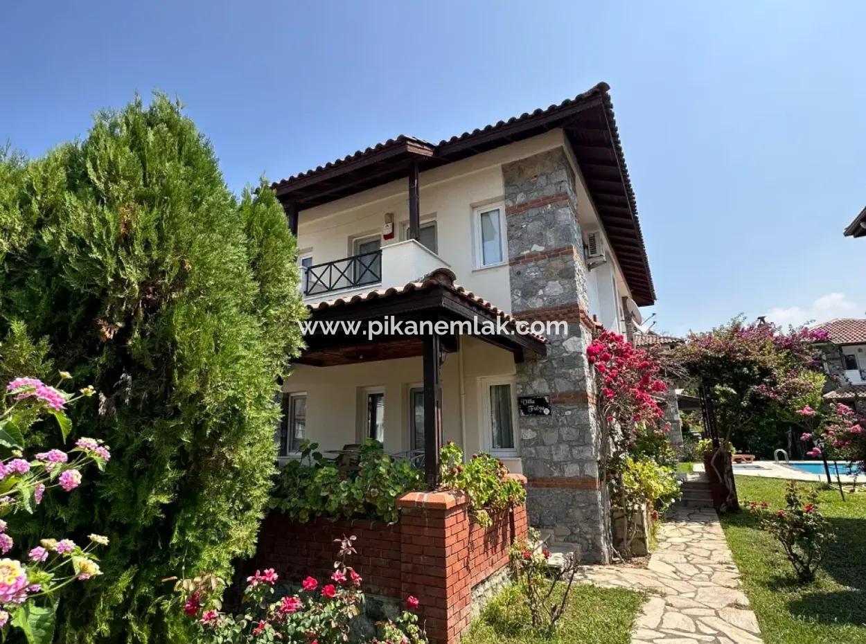 3 In 1 Independent Stone Villa In Dalyan In Mugla For Sale Or Swap With Field