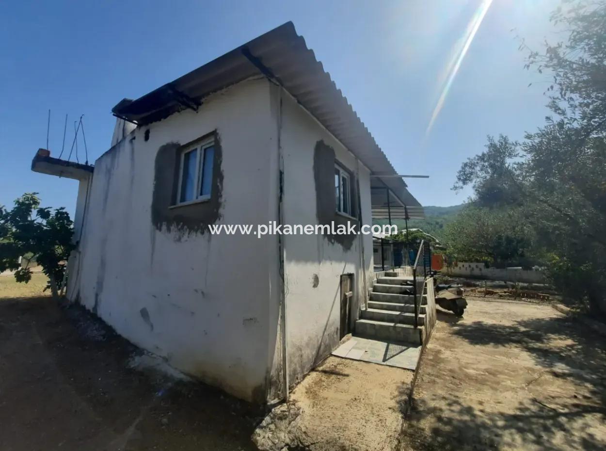 4 000 M2 Detached Land 3 Village House For Sale In Köyceğiz Kavakası