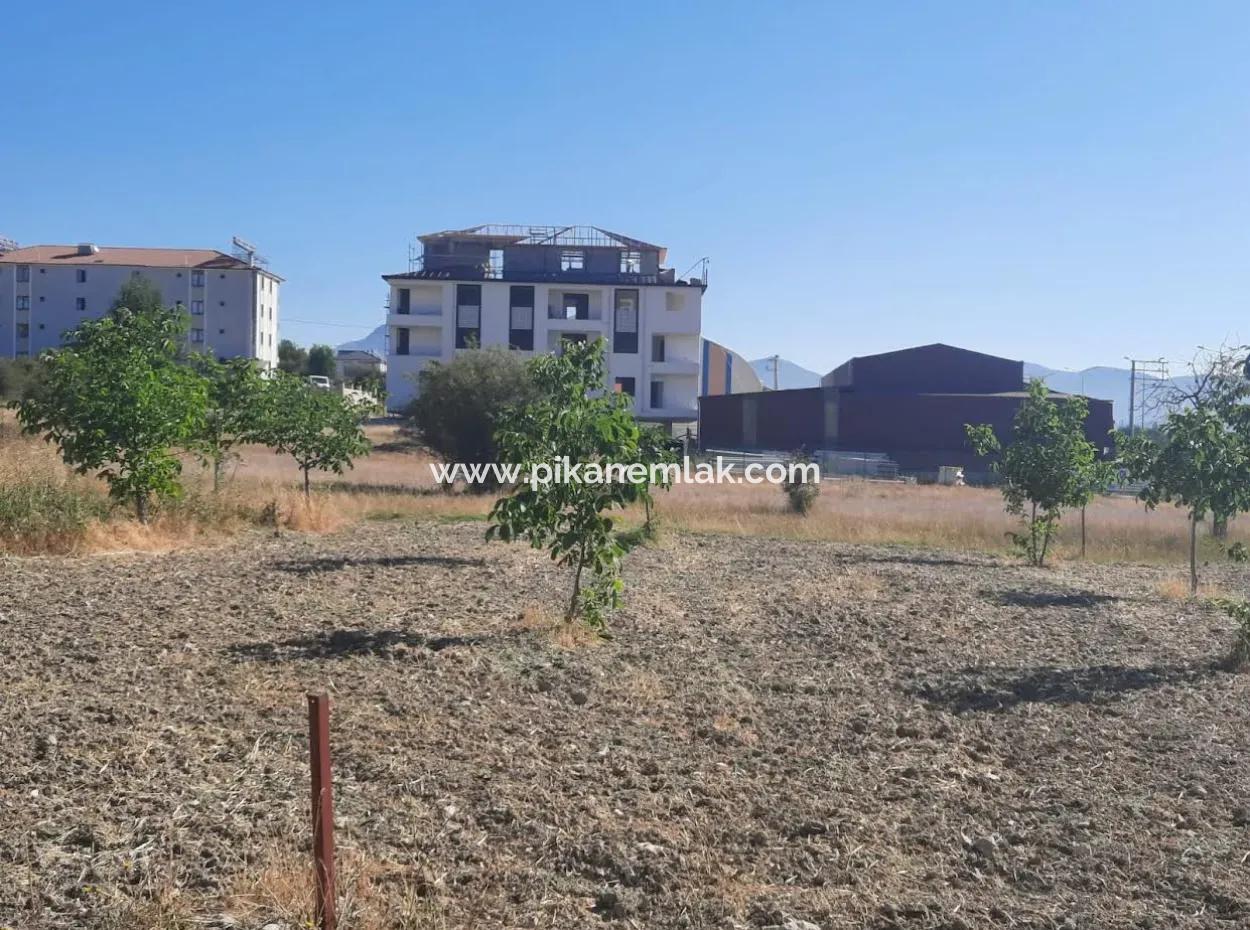 Front To The Road In Çameli 387 M2, 2 Floor Permitted Land For Sale