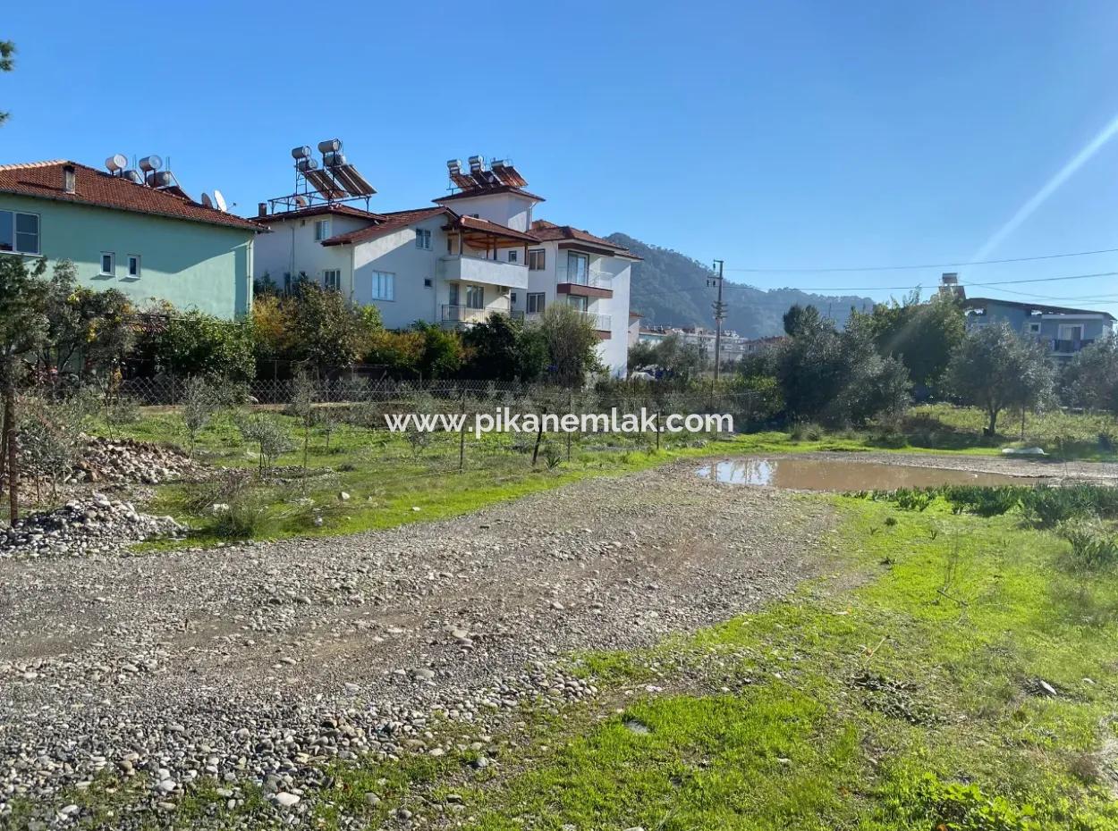430M2 Detached Land With Title Deed For Sale In Ortaca Cumhuriyet