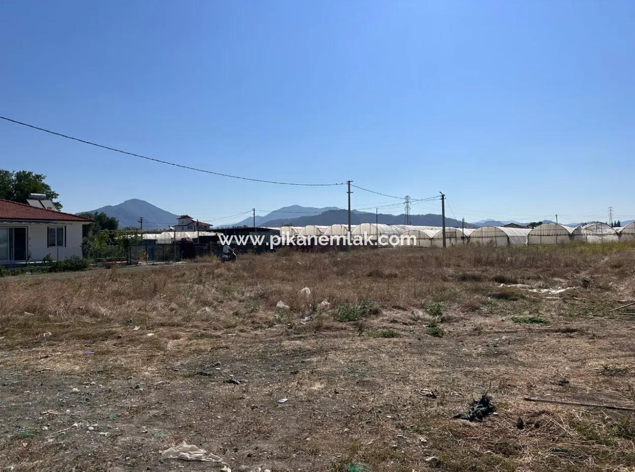515 M2 Corner Zoned Land In Ortaca Karaburun Urgent Sale Or Exchange