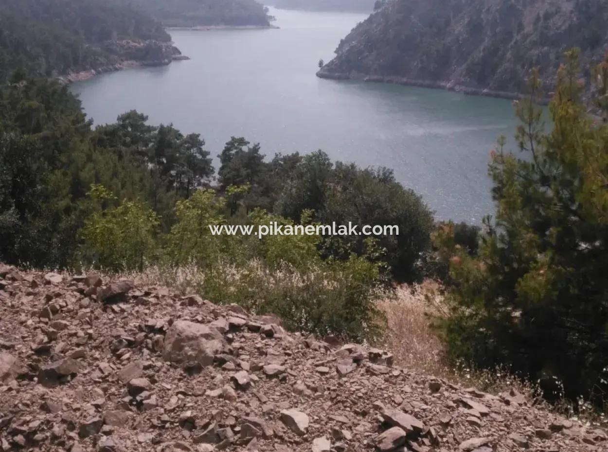 Farmland For Sale In Dalaman Bozbel Also With Views Of The Lake Dam