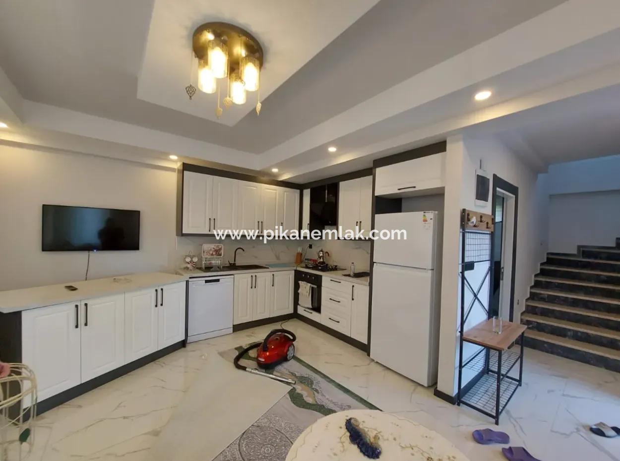 Furnished Duplex With Swimming Pool In Muğla Dalyanda Complex