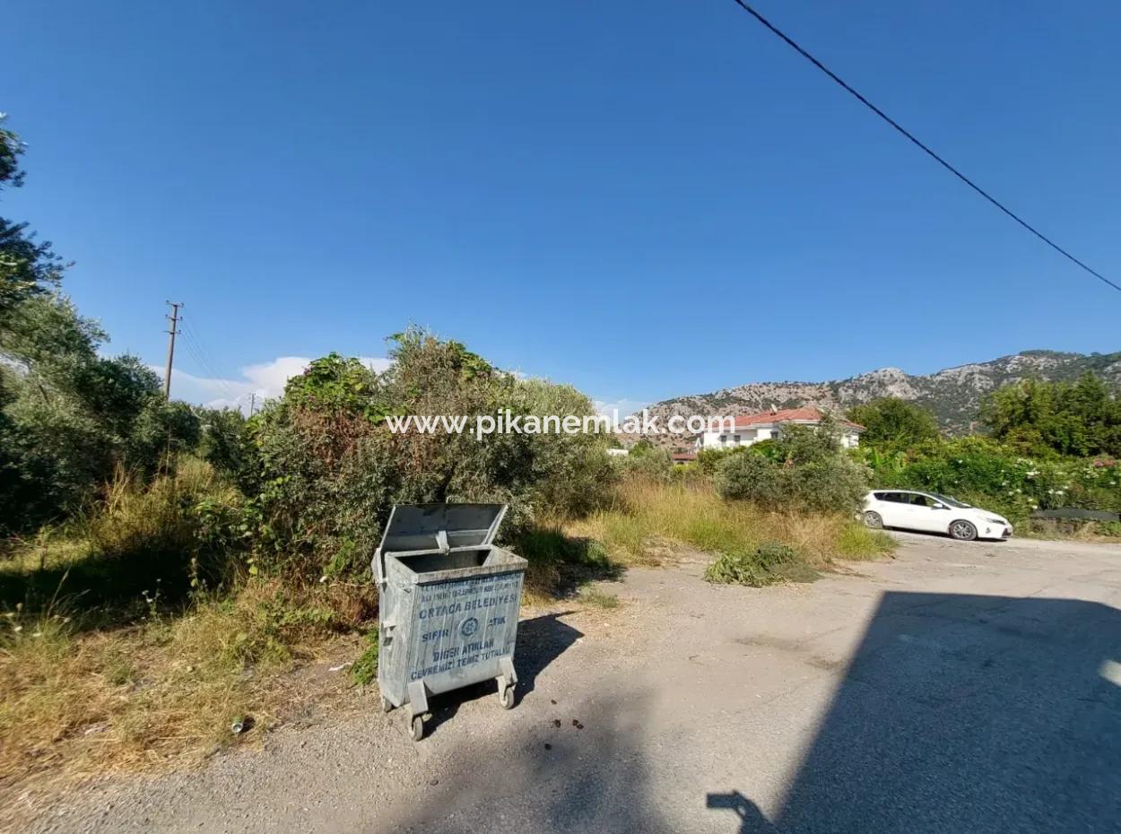 817 M2 Zoned Land For Sale In Muğla, Dalyan