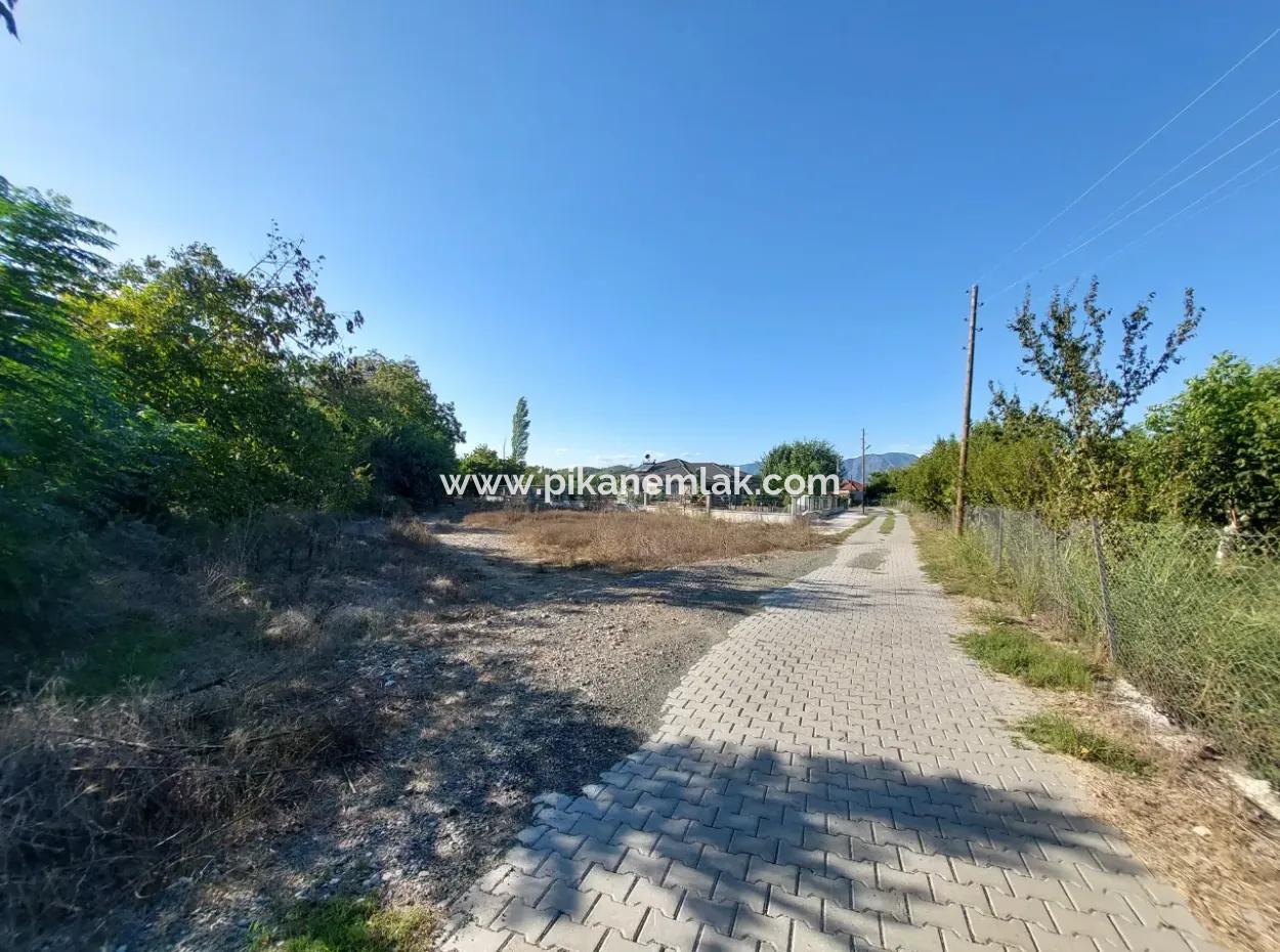 For Sale In Köyceğiz Poplar, 80 M2 Construction License Ready 1.200 M2 Zoned Land