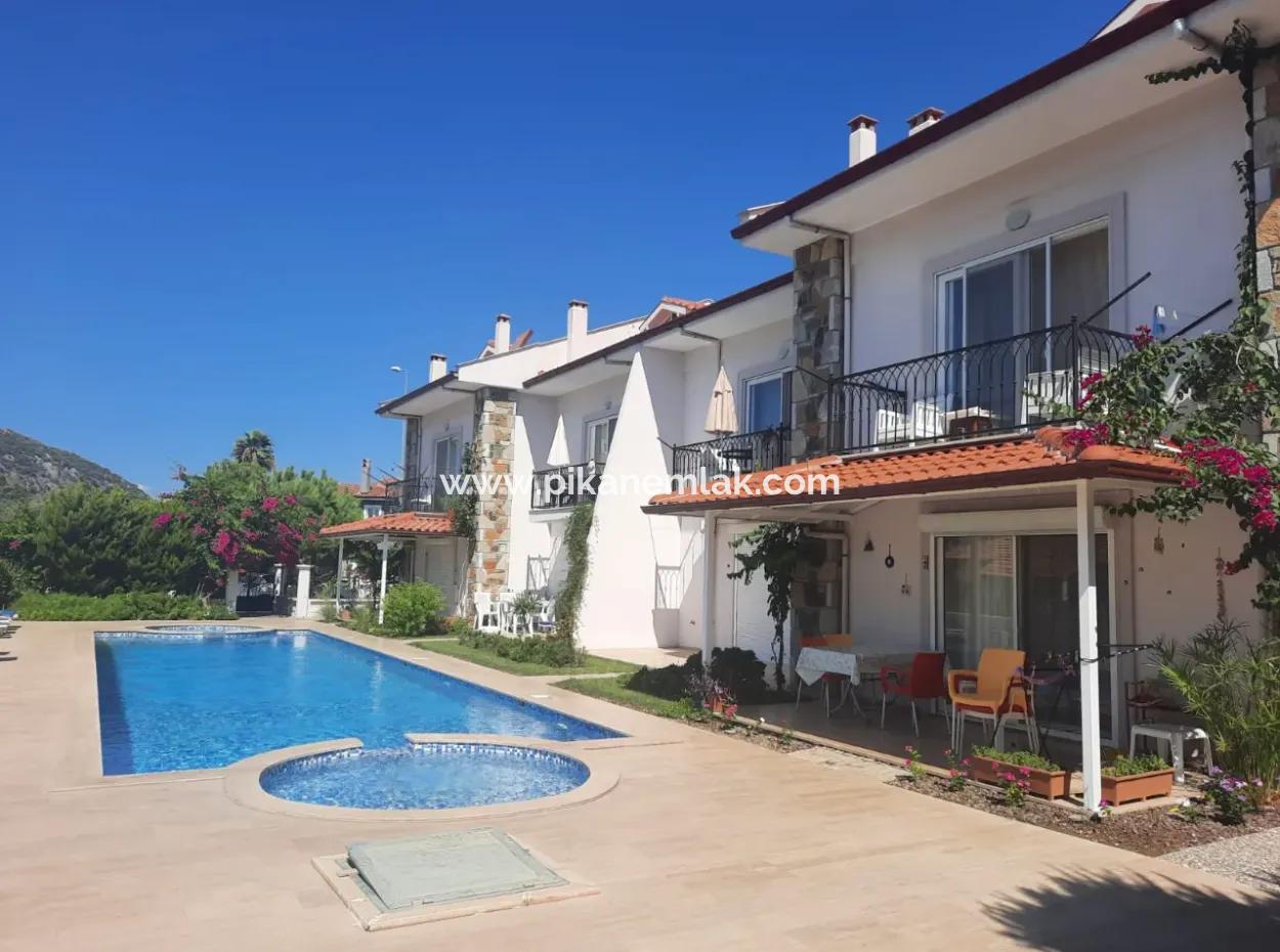 Muğla Dalyanda 125 M2, 4 In 1 Roof Duplex For Rent
