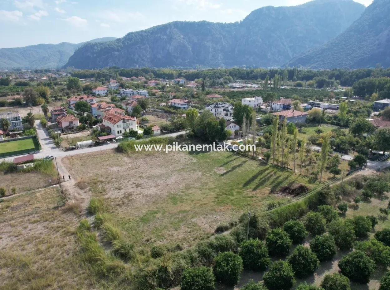 Ortaca Okçular 500 M2 Land For Sale Suitable For Investment