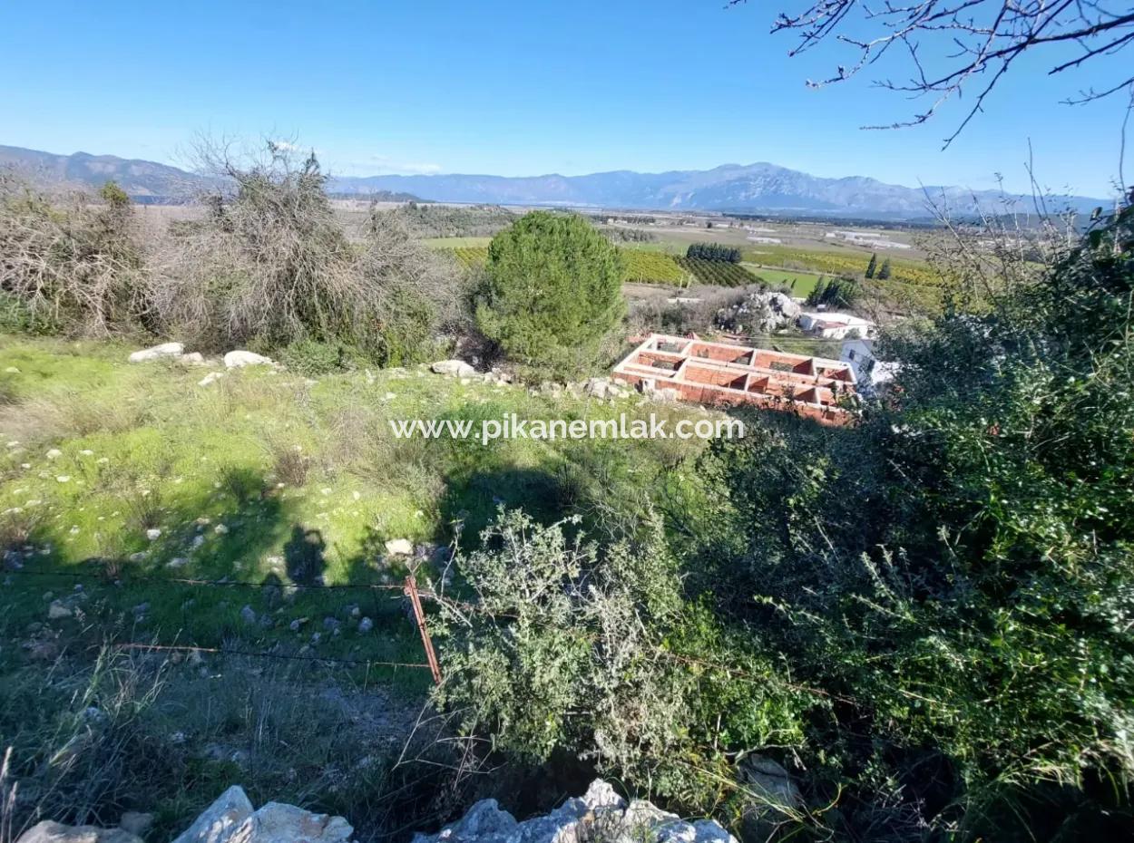 1.000M2 Detached Land With Köyceğiz Lake View For Sale In Dalyan