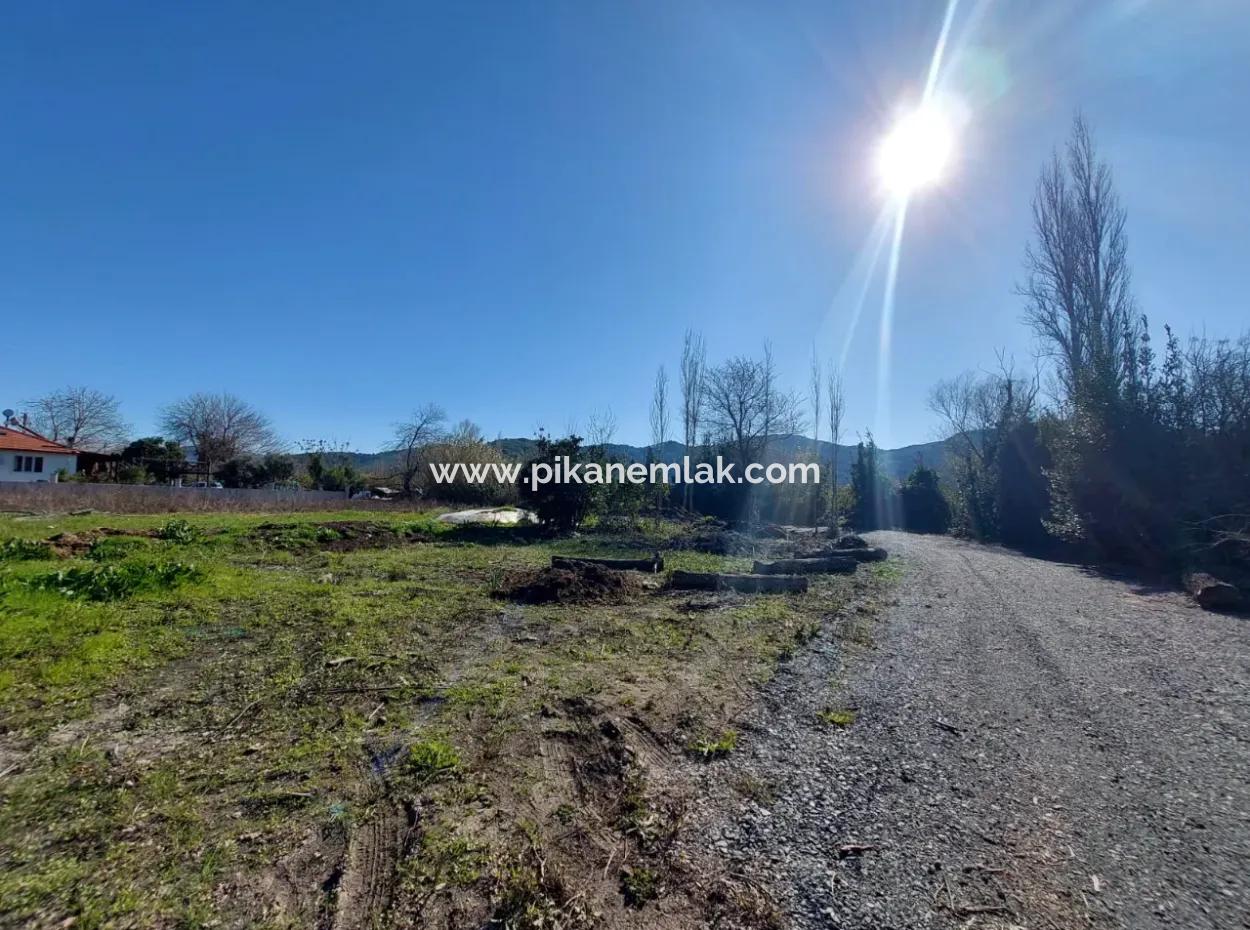 500 M² Land Suitable For Investment In Muğla Ortaca Okçular For Sale