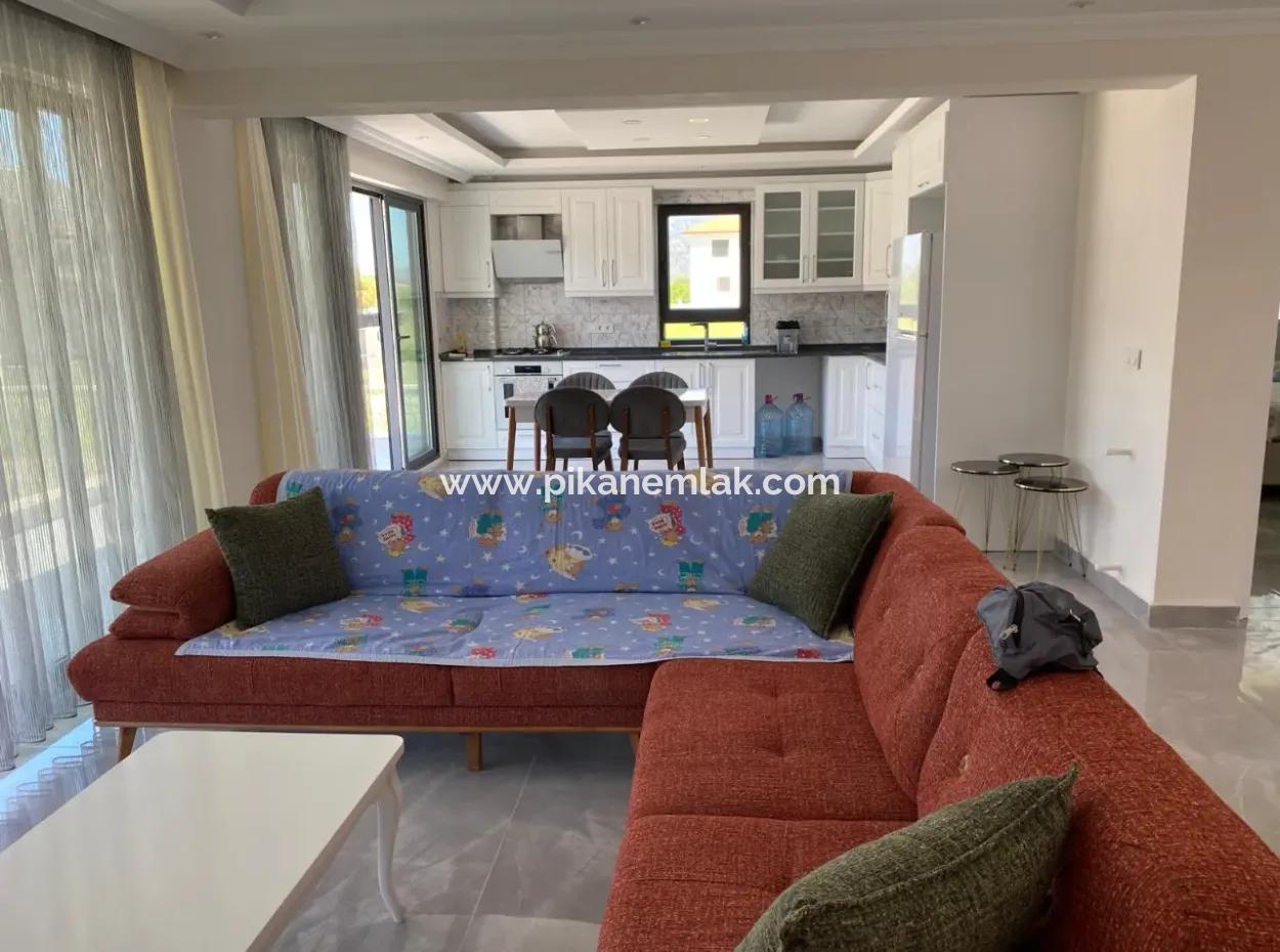 4 1 Zero Furnished House For Rent On 500 M2 Detached Land In Ortaca Okçular