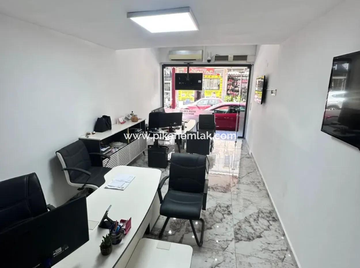54M2 Shop For Sale In Ortaca Terzialiler Busy Street