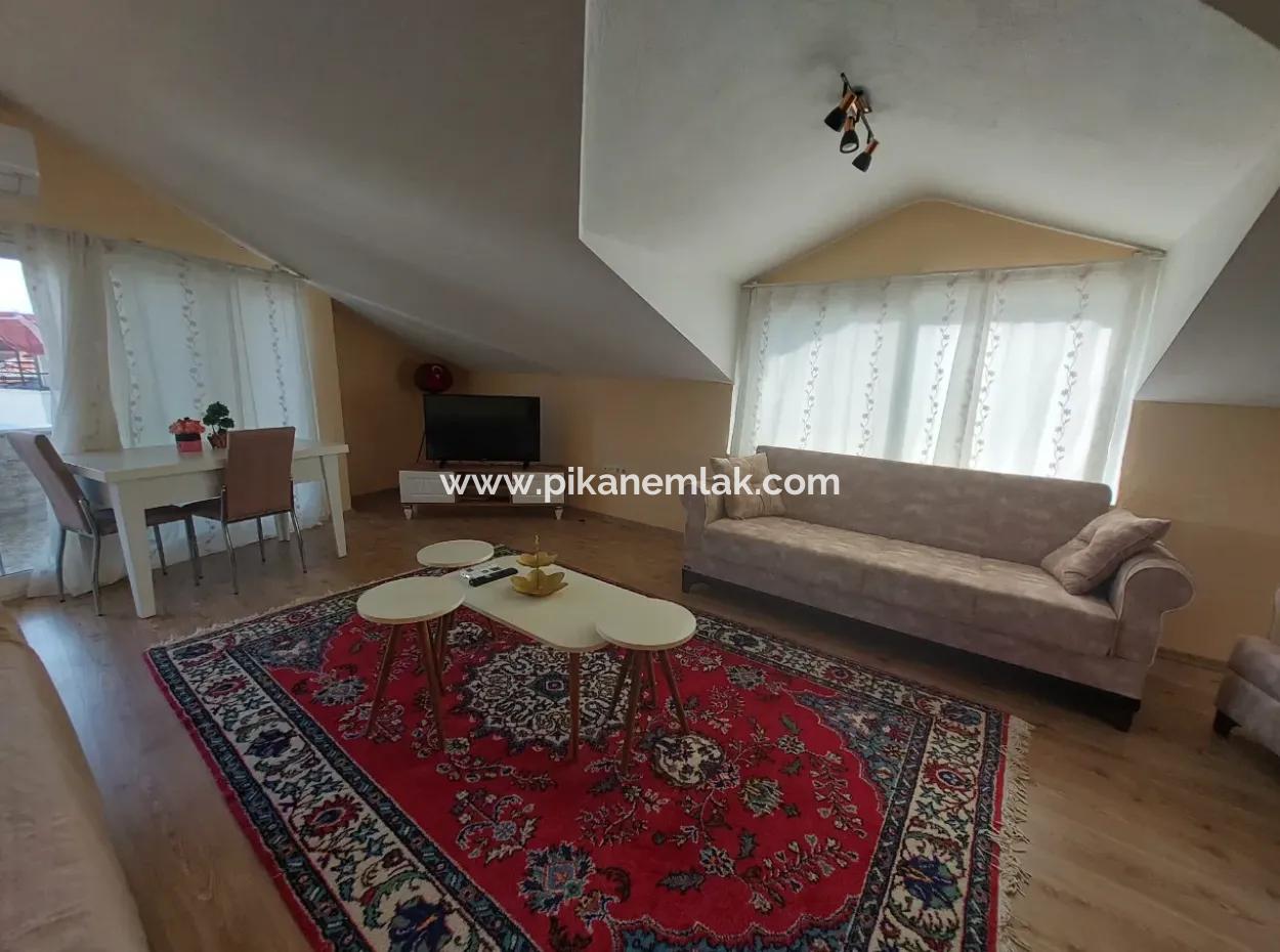 2 1 Furnished Apartment In Muğla Dalyan Center, Close To The Canal 6 Months Seasonal Rent