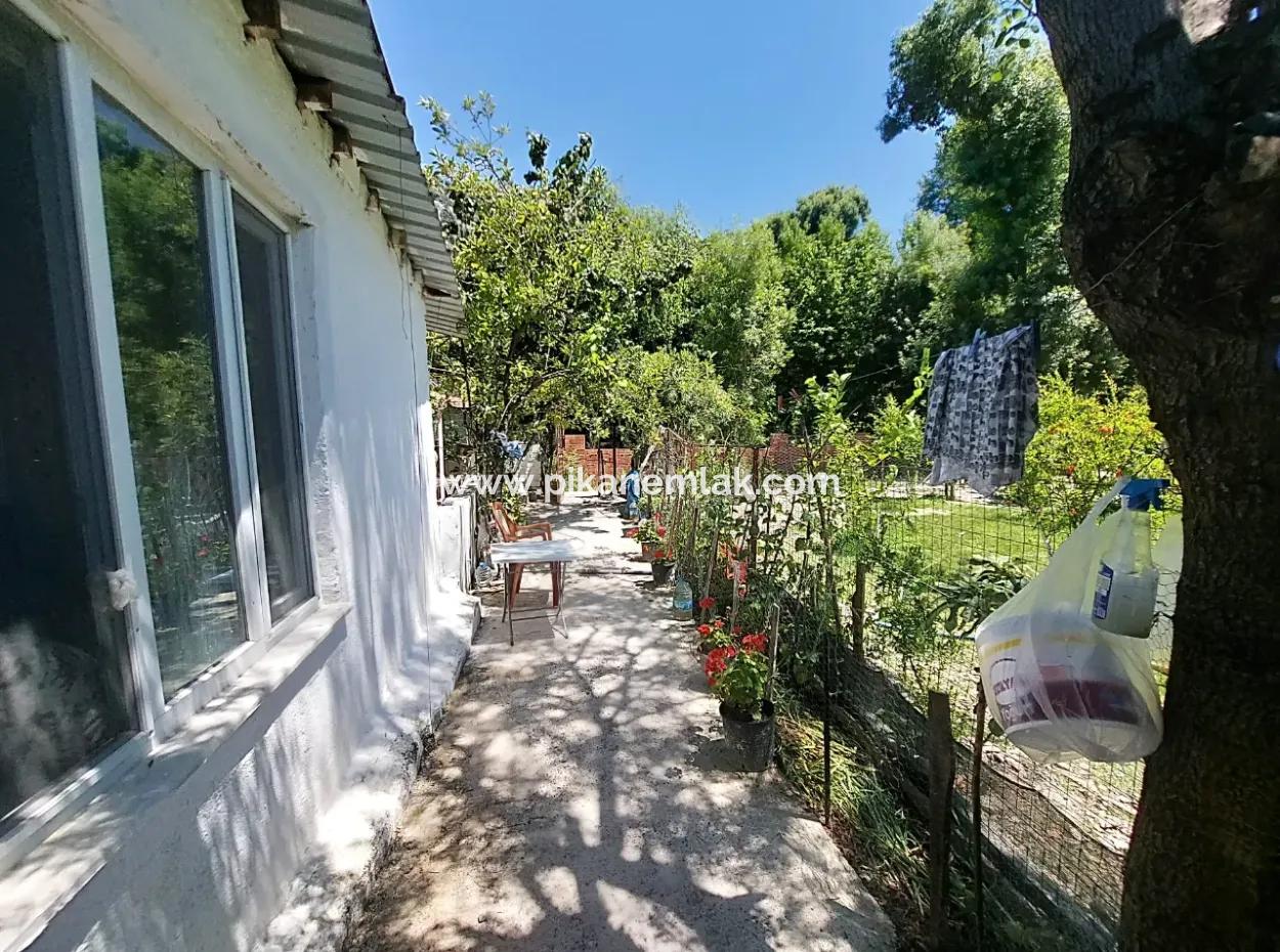 110 M2 Village House For Sale On 600 M2 Treasury Land In Dalyan, Muğla