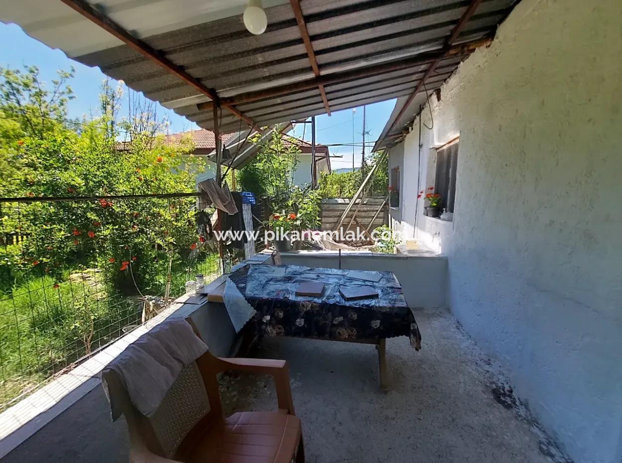 110 M2 Village House For Sale On 600 M2 Treasury Land In Dalyan, Muğla