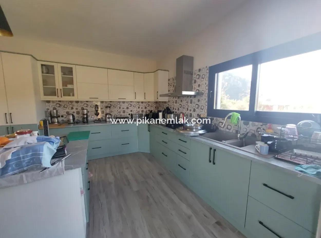 Ortaca Okçular Mountain And Nature View 2.000 M2 Plot, 4 1 200 M2 Detached House For Sale