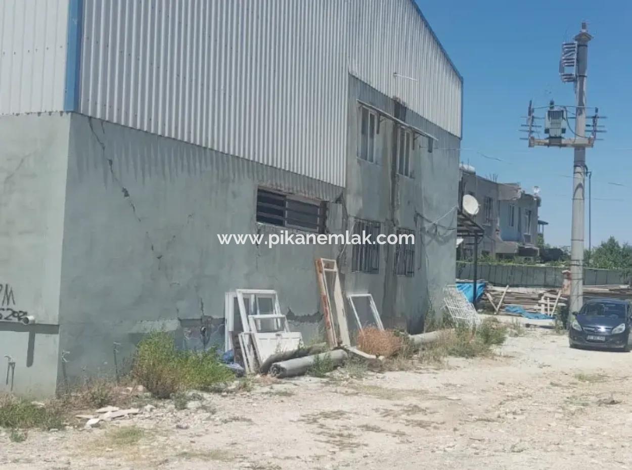 For Sale In Antakya, Defne, Subaşı Bargain Factory Building With A Closed Area Of 1 270 On A Detached Plot Of 1650 M2