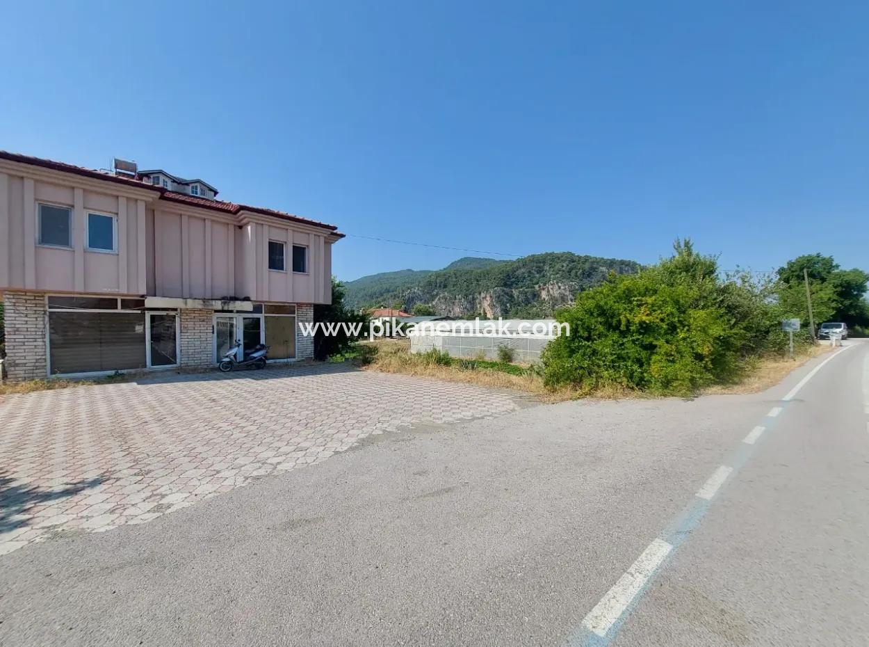 220 M² Rental Shop On Ortaca Dalyan Road – Busy Location, Multi-Purpose Use!