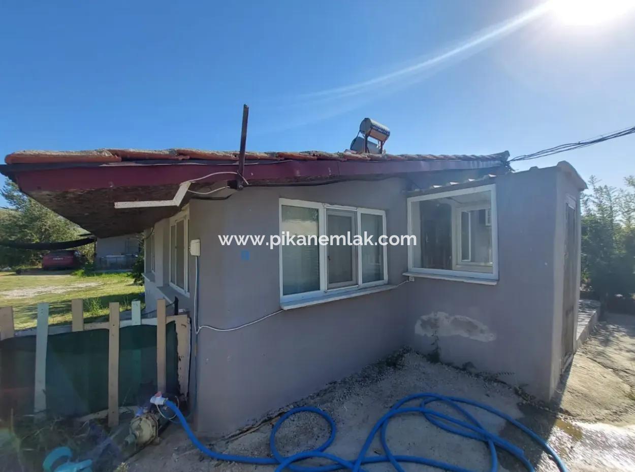 1 1 Detached House For Rent With Canal Zero, Garden, Fully Furnished In Dalyan, Muğla