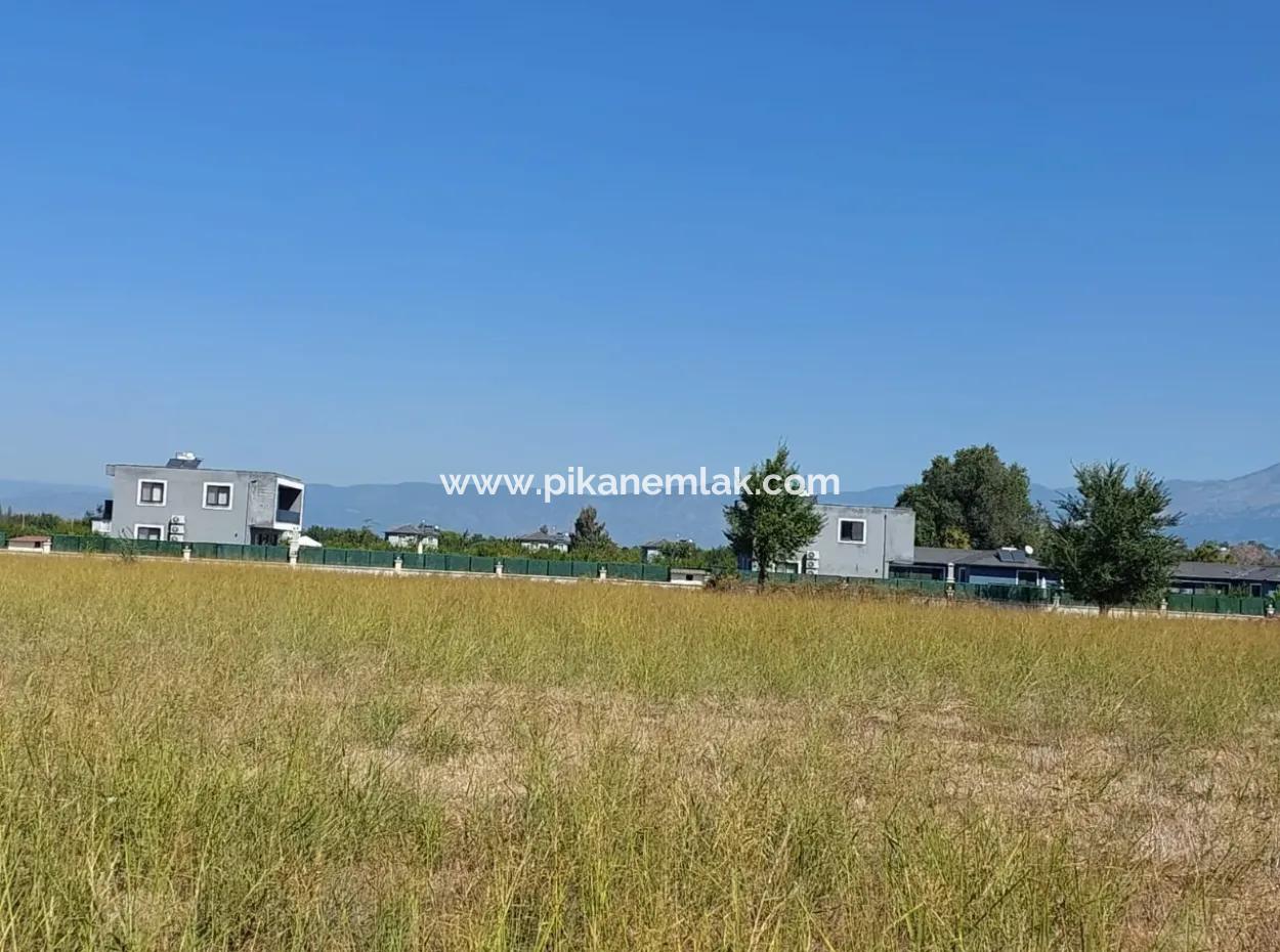 Land Within The Zoning Plan Of 500 M2 Detached Title Deed In Ortaca Archers Is For Sale