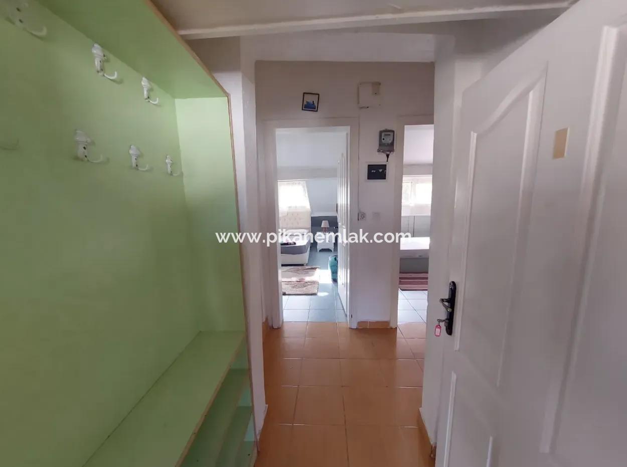 Furnished 2 1, 70M2, Penthouse Apartment For Rent In The Center Of Dalyan, Muğla