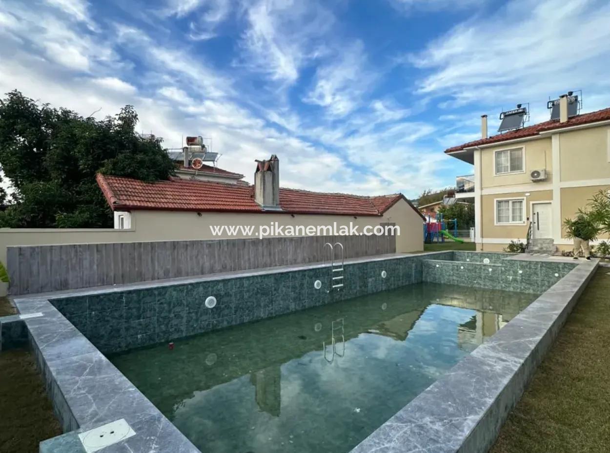 2 1 New Pool Flat For Sale In Ortaca Cumhuriyet