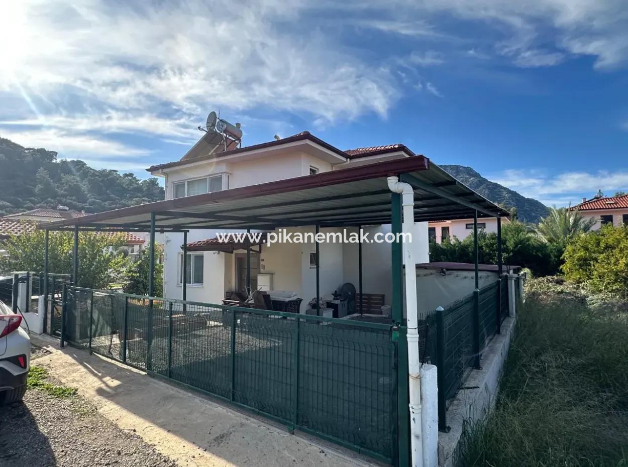 130 M2 Villa For Sale In 417 M2 Plot In Ortaca Mergenli