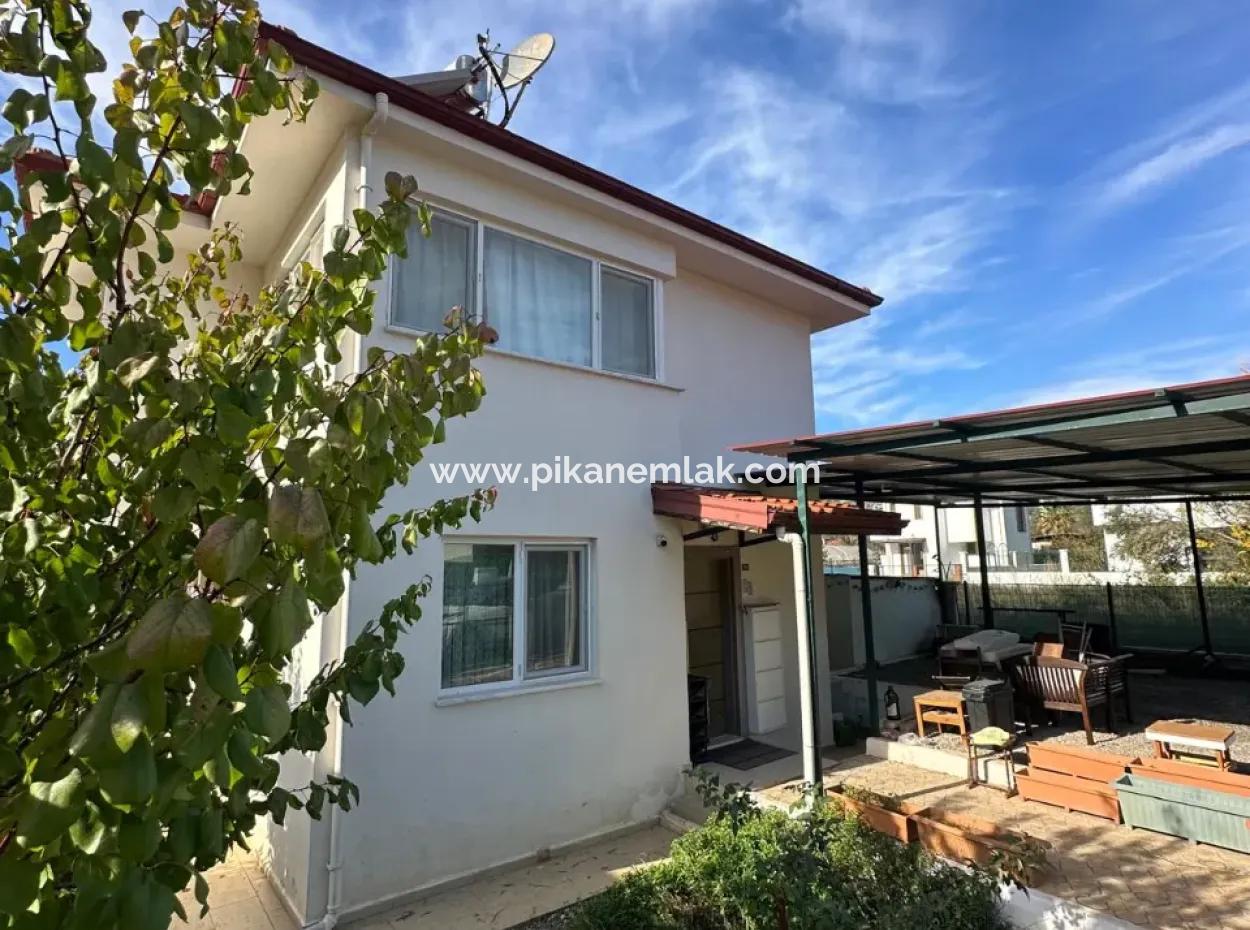 130 M2 Villa For Sale In 417 M2 Plot In Ortaca Mergenli