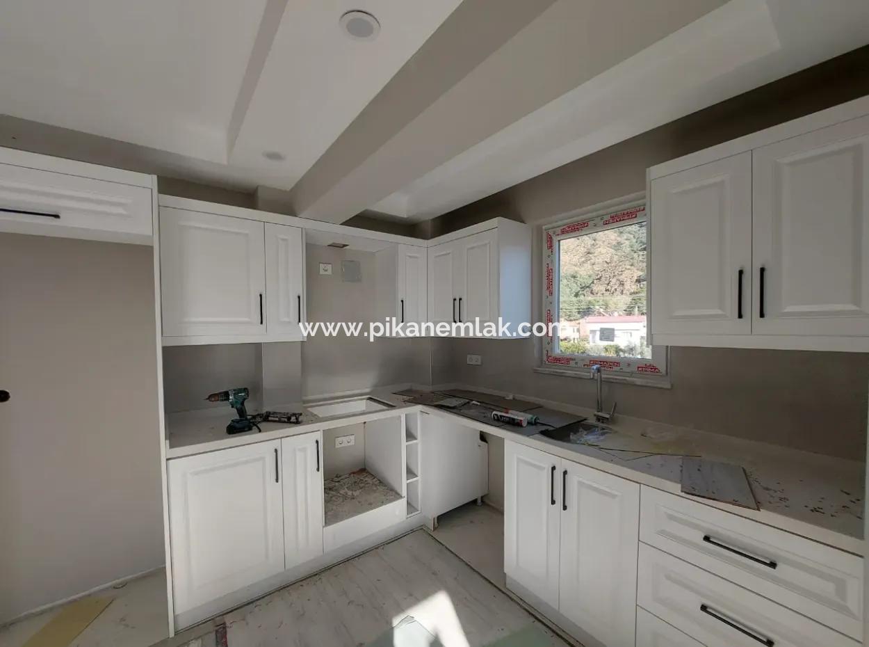2 1 Flats For Sale On The Middle Floor Of A Brand New 3-Storey Building With A Swimming Pool In The Center Of Muğla Ortaca