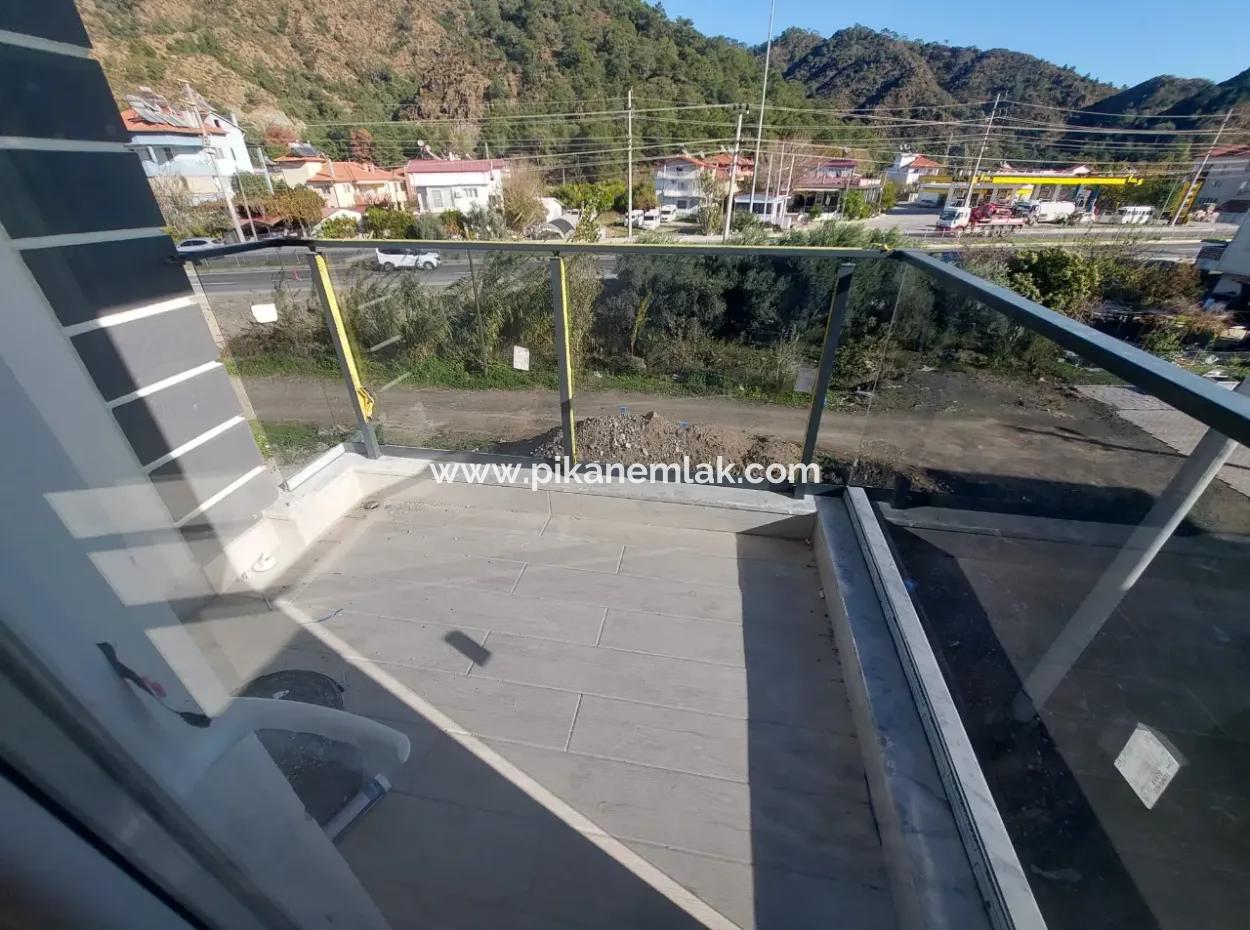 2 1 Flats For Sale On The Middle Floor Of A Brand New 3-Storey Building With A Swimming Pool In The Center Of Muğla Ortaca