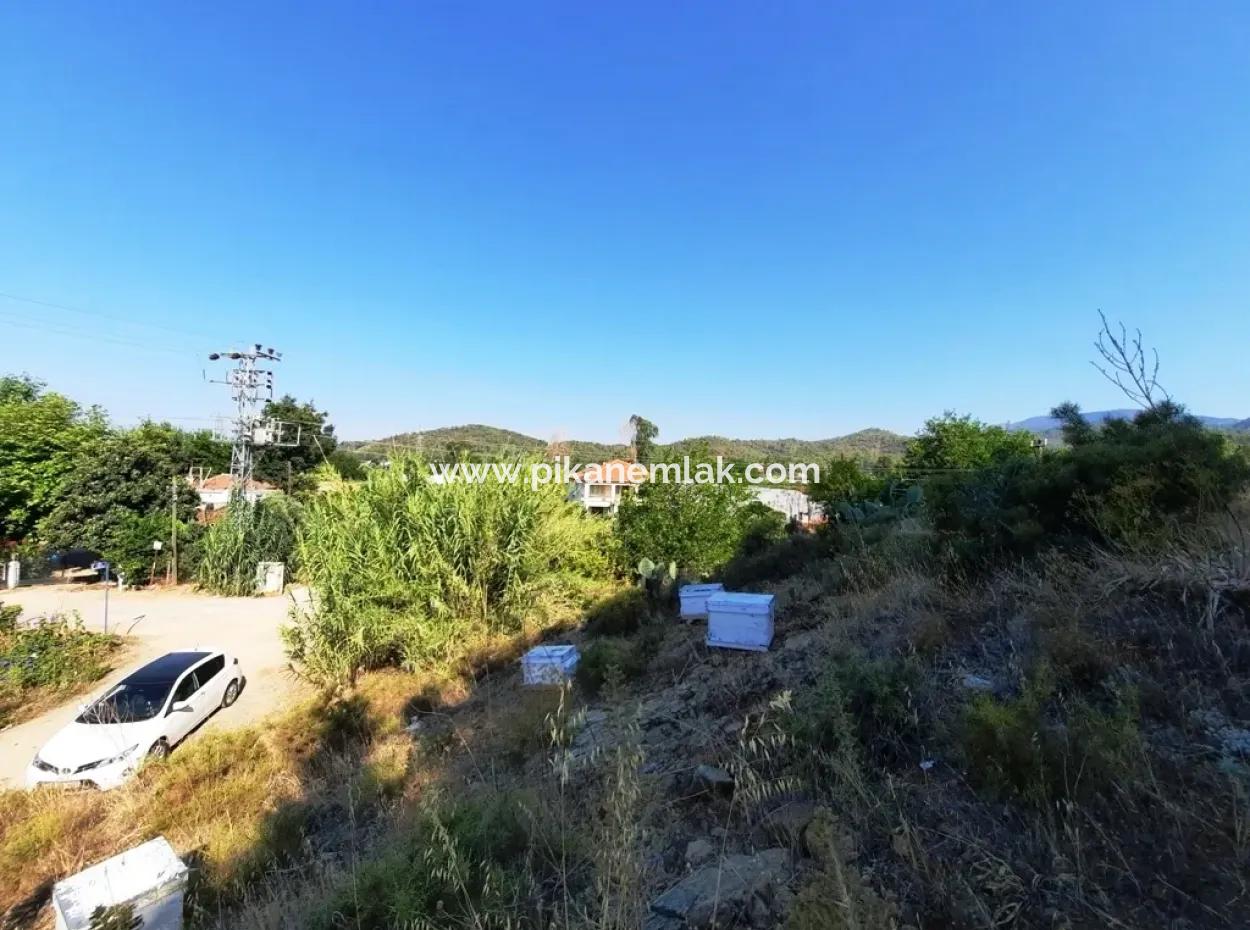 Plot Of Land With Sea Views For Sale In Fethiye Ciftlikkoy