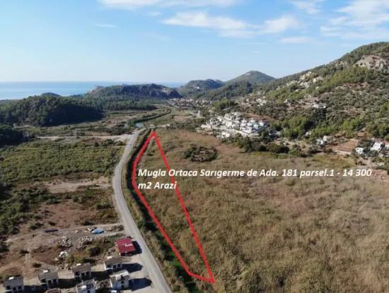 14.300 M² Rental Land In Ortaca Sarıgerme, Muğla – Suitable For Tourism And Commercial Investment
