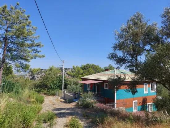 2 225 M2 2 Detached Parcels With Ortaca Sarigerme Sea View For Sale