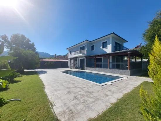 Muğla Ortaca Okçular 4 1 Fully Furnished New Villa With Swimming Pool For Rent