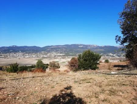 Denizli Çameli Kizilyaka Butterfly Land And Village House With Dog View For Sale