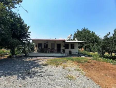 Mugla Ortaca Dalyan 1534 M2 Land Single-Storey Detached House For Sale