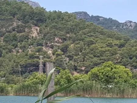 Köyceğiz Çandır Dalyan Canal Zero 25,190 M2 Land Suitable For Investment For Sale