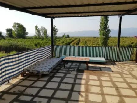 Detached House And Land For Sale In Muğla Ortaca Tepearası