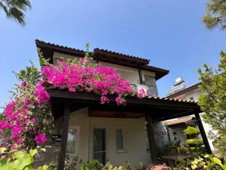 3 In 1 Independent Stone Villa In Dalyan In Mugla For Sale Or Swap With Field