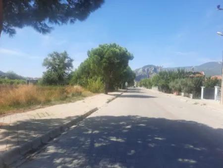 1000 M2 Land For Rent On The Street In Ortaca Dalyan Neighborhood