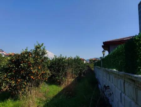 722 M2 Zoned Detached Land For Sale In Dalyan, Muğla