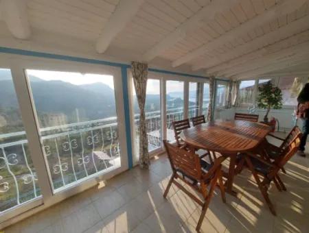 4 1 Sea View Detached Furnished Villa For Sale In Muğla Dalyan Gökbel