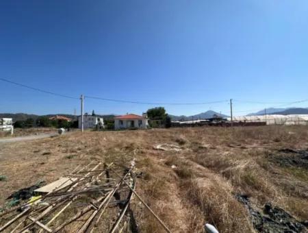 515 M2 Corner Zoned Land In Ortaca Karaburun Urgent Sale Or Exchange