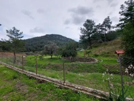 Ortaca Gökbelde Detached Nature In 626M2 Land For Sale