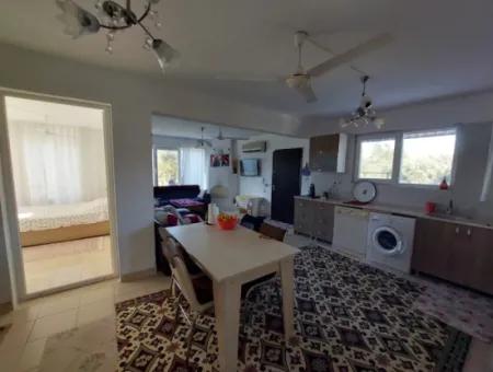 Ortaca Okçular 700M2 Land, 100 M2 2 1 Detached Unfurnished House For Rent