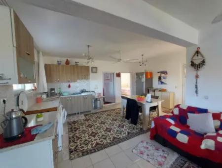 Ortaca Okçular 700M2 Land, 100 M2 2 1 Detached Unfurnished House For Rent