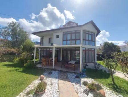 For Sale 200 M2 5 In 1 Detached Triplex With Swimming Pool On A 1.000 M2 Plot In Ortaca Dalyan.
