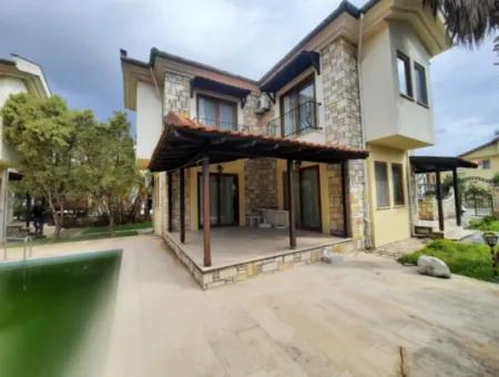 Furnished 3 1, 2 Duplexes With Swimming Pool On A 700 M2 Plot In Dalyan, Muğla