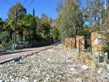 6 165 M2, 18 Villa Zoned Land Suitable For Mass Housing In Dalaman Will Be Given In Return For Floors