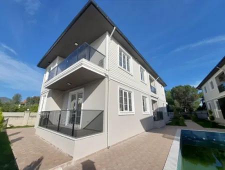 1 1 Zero Ground Floor Apartment With Swimming Pool In The Center Of Muğla Ortaca For Rent