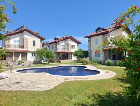 Independent And Well Maintained 4 In 1 Duplex Villa For Sale In Muğla, Ortaca, Dalyan
